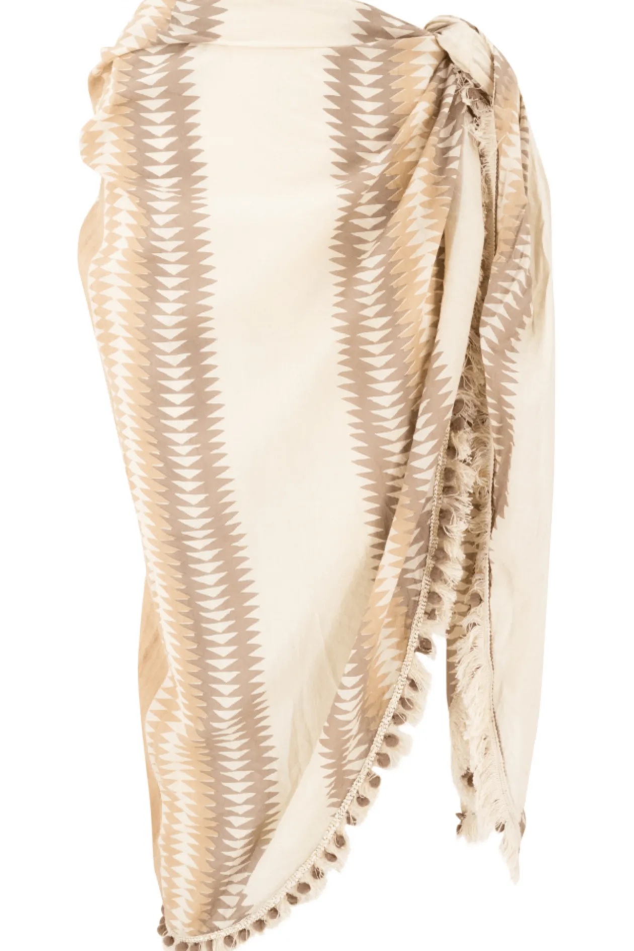 Scarf/ Pareo Impresion Triangle