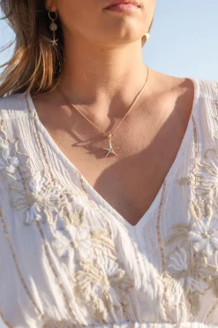 Seastar Necklace Gold