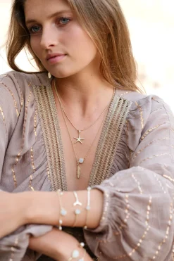 Seastar Necklace Gold