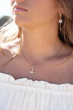 Seastar Necklace Gold