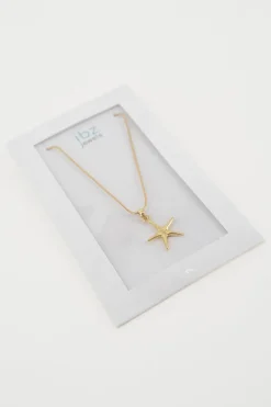Seastar Necklace Gold