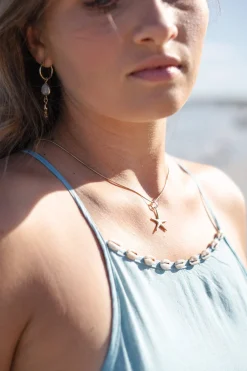 Seastar Necklace Gold