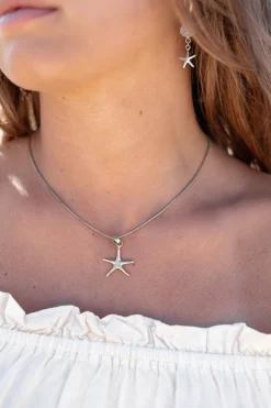 Seastar Necklace Silver