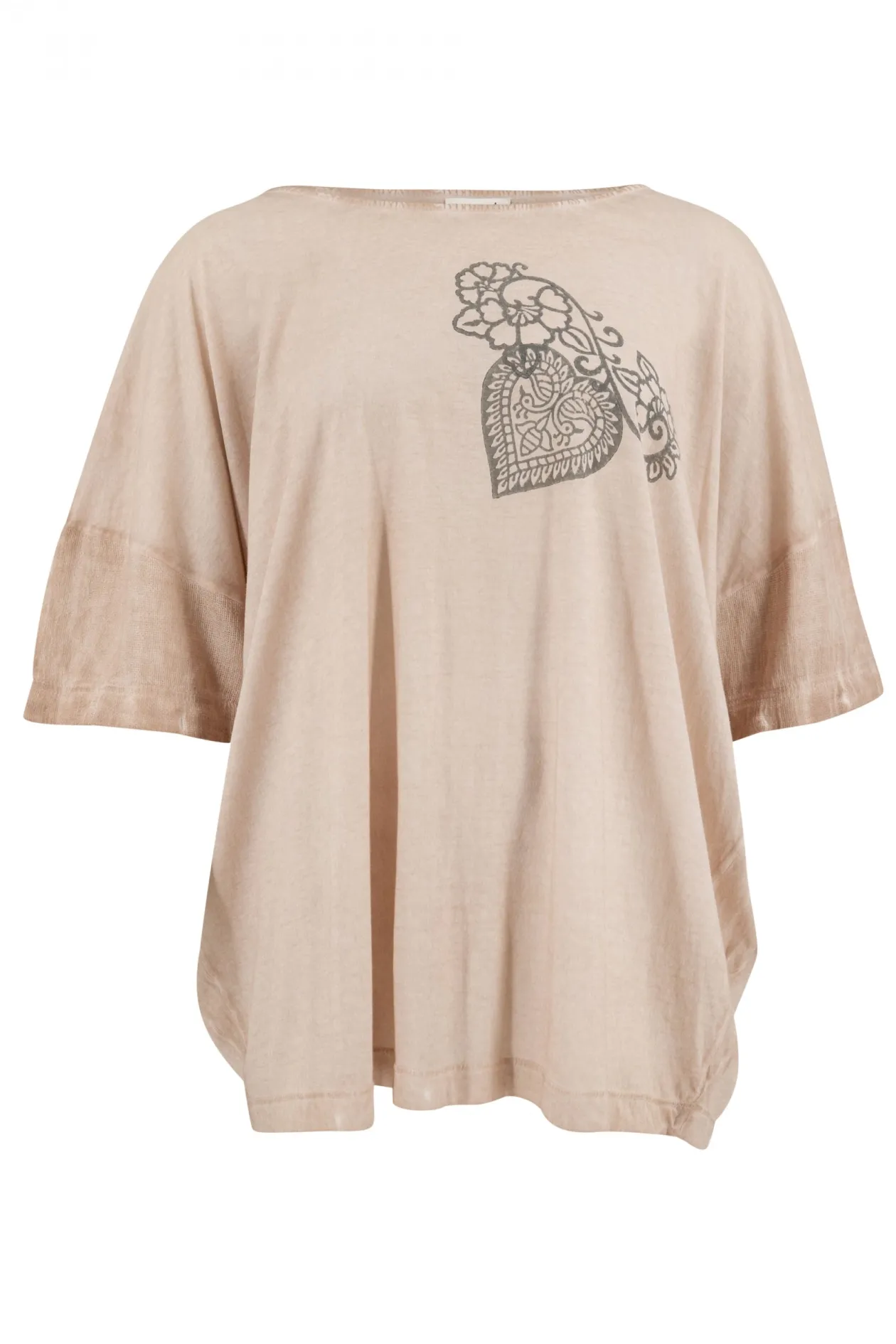 Shirt Square Jersey Sand