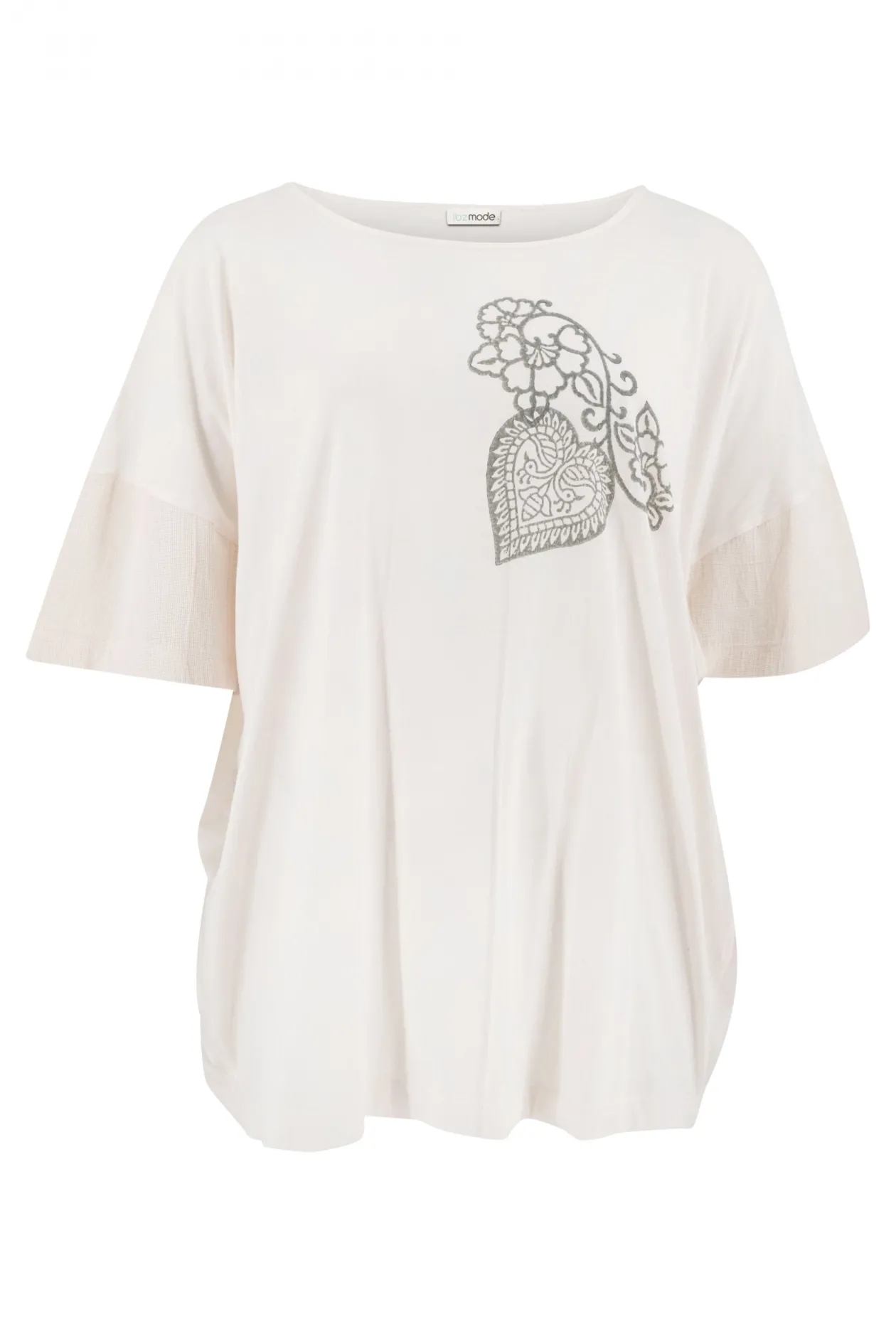 Shirt Square Jersey White