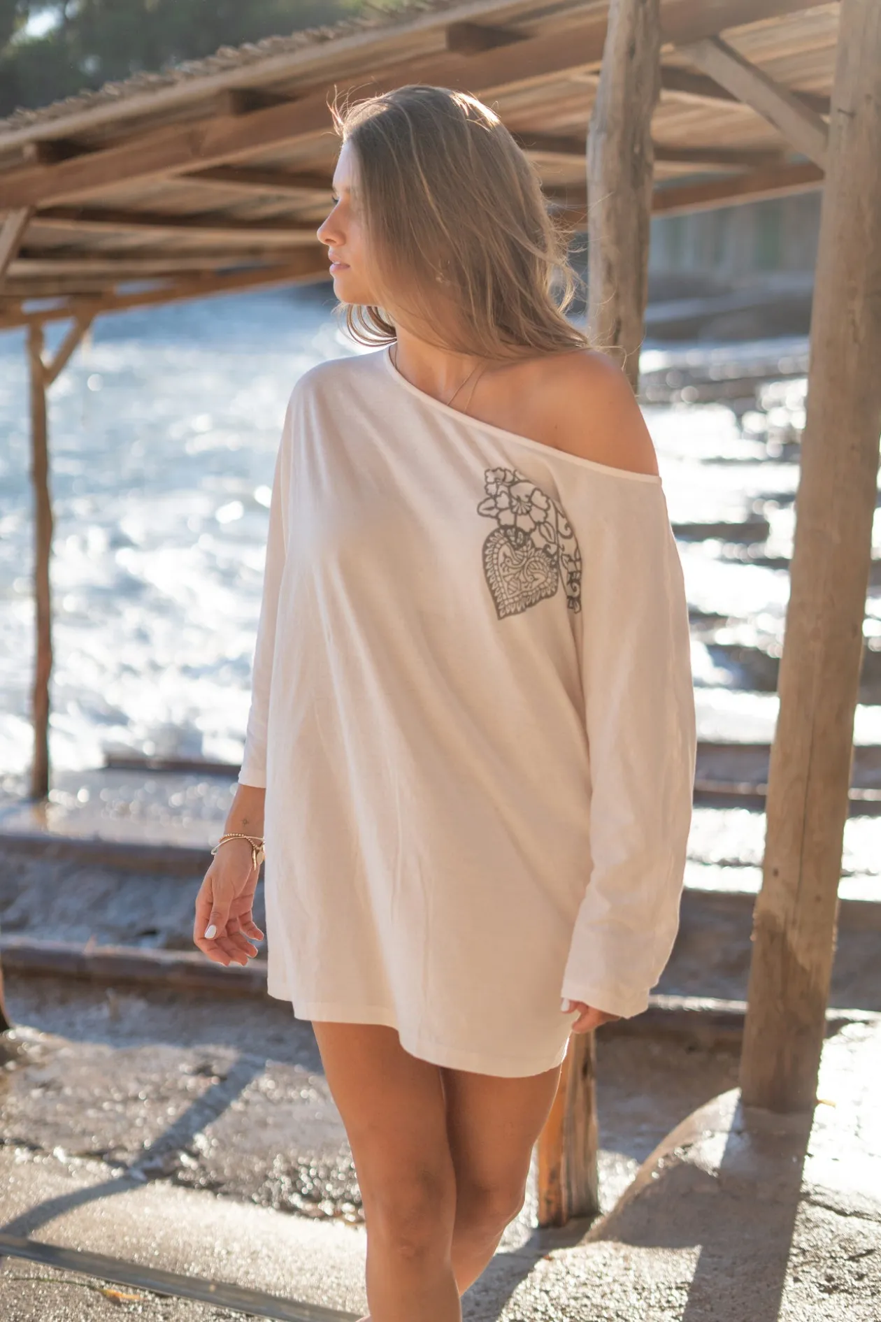 Shirt Star Jersey White