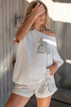 Short Cami Jersey White