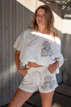 Short Cami Jersey White