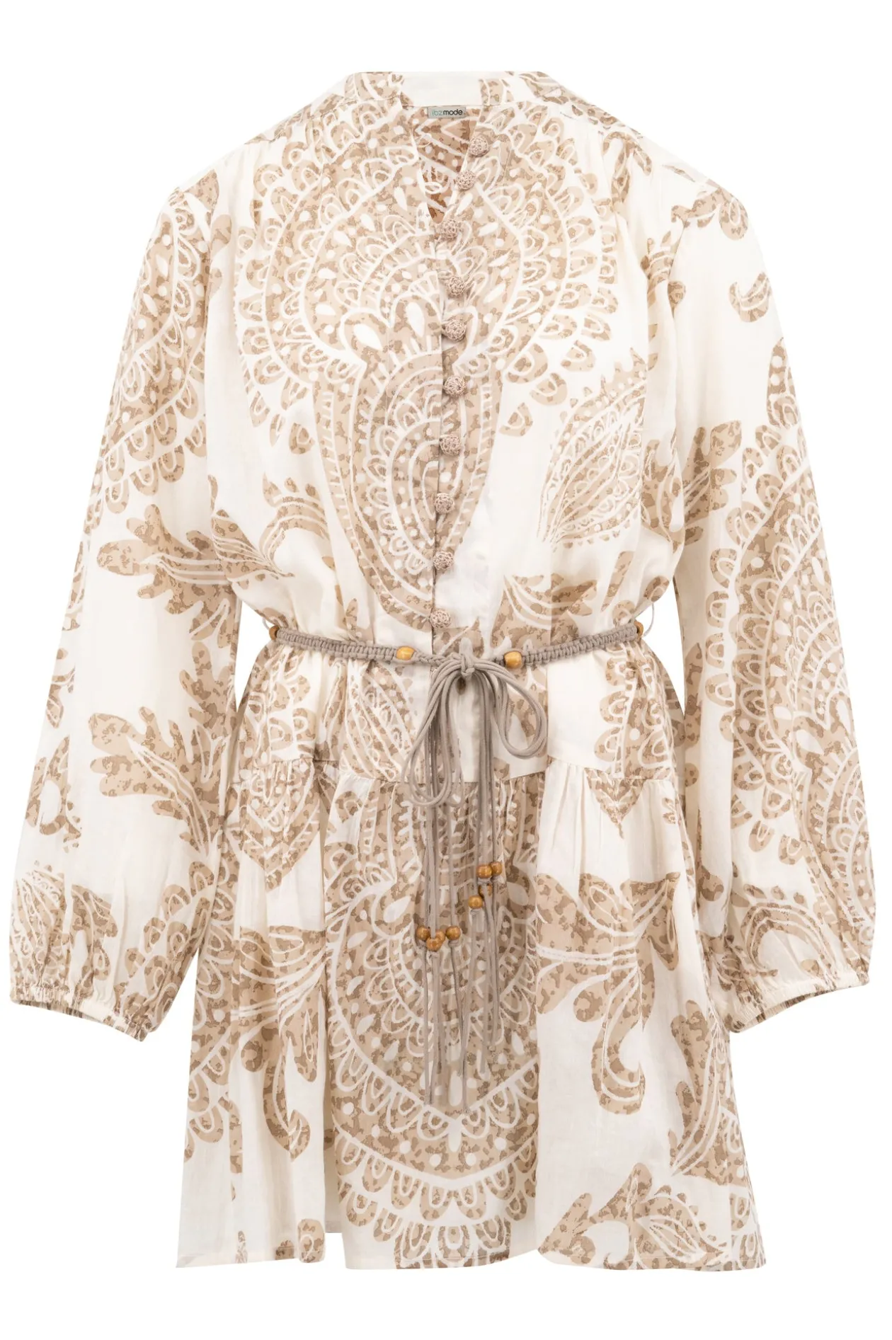 Short Dress Adella Taupe