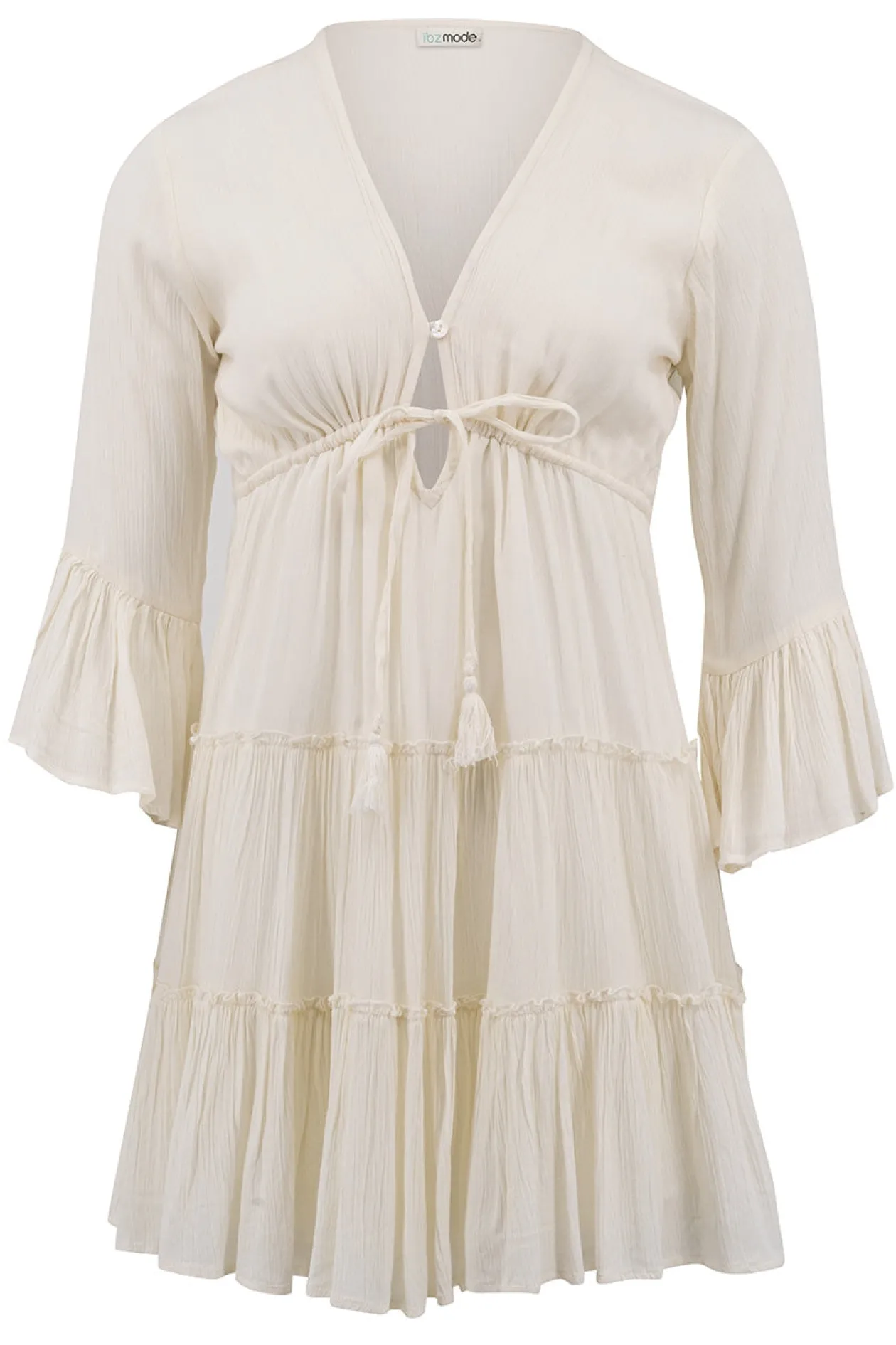 Short Dress Alise Ivory
