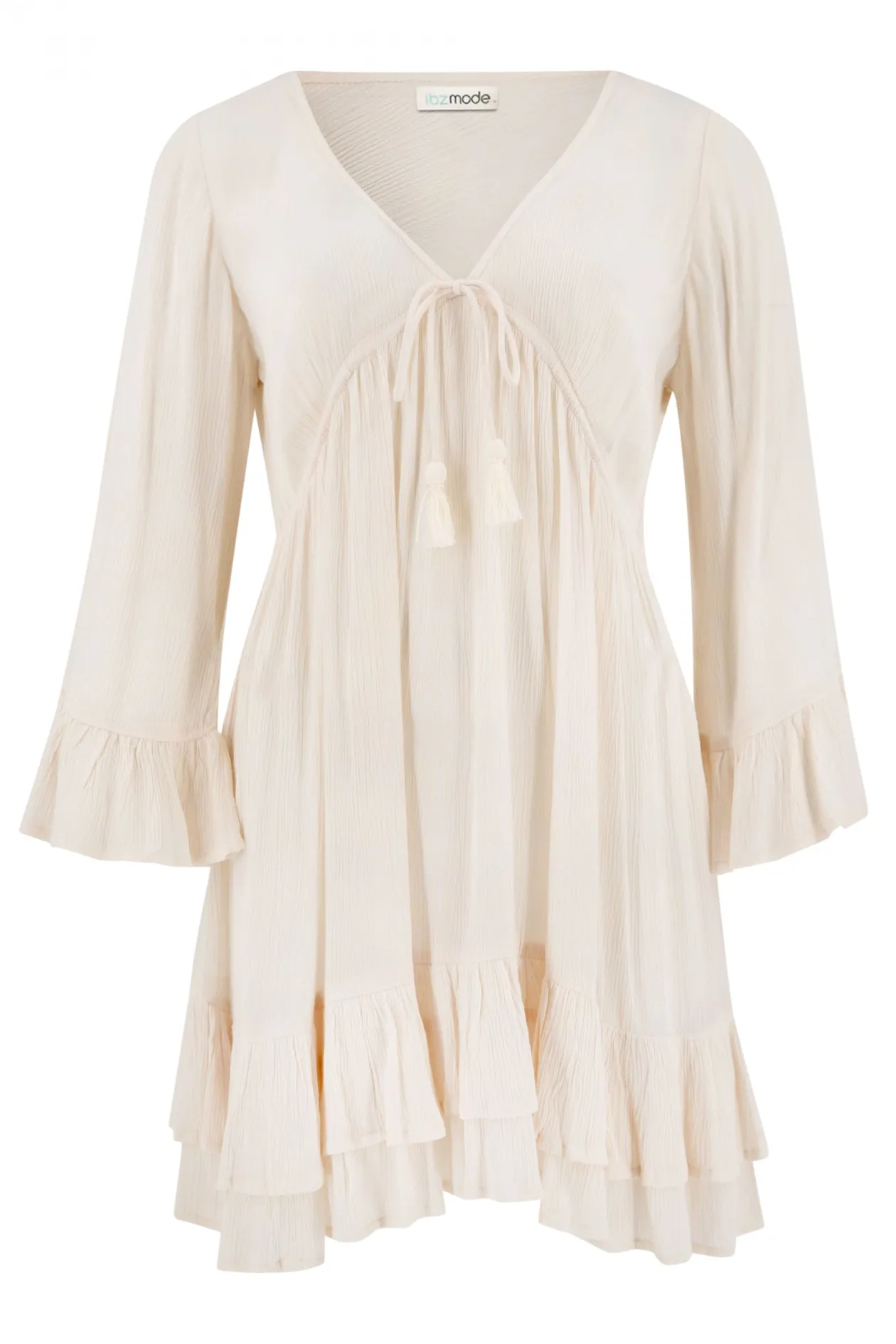 Short Dress Dantae Flower Ivory