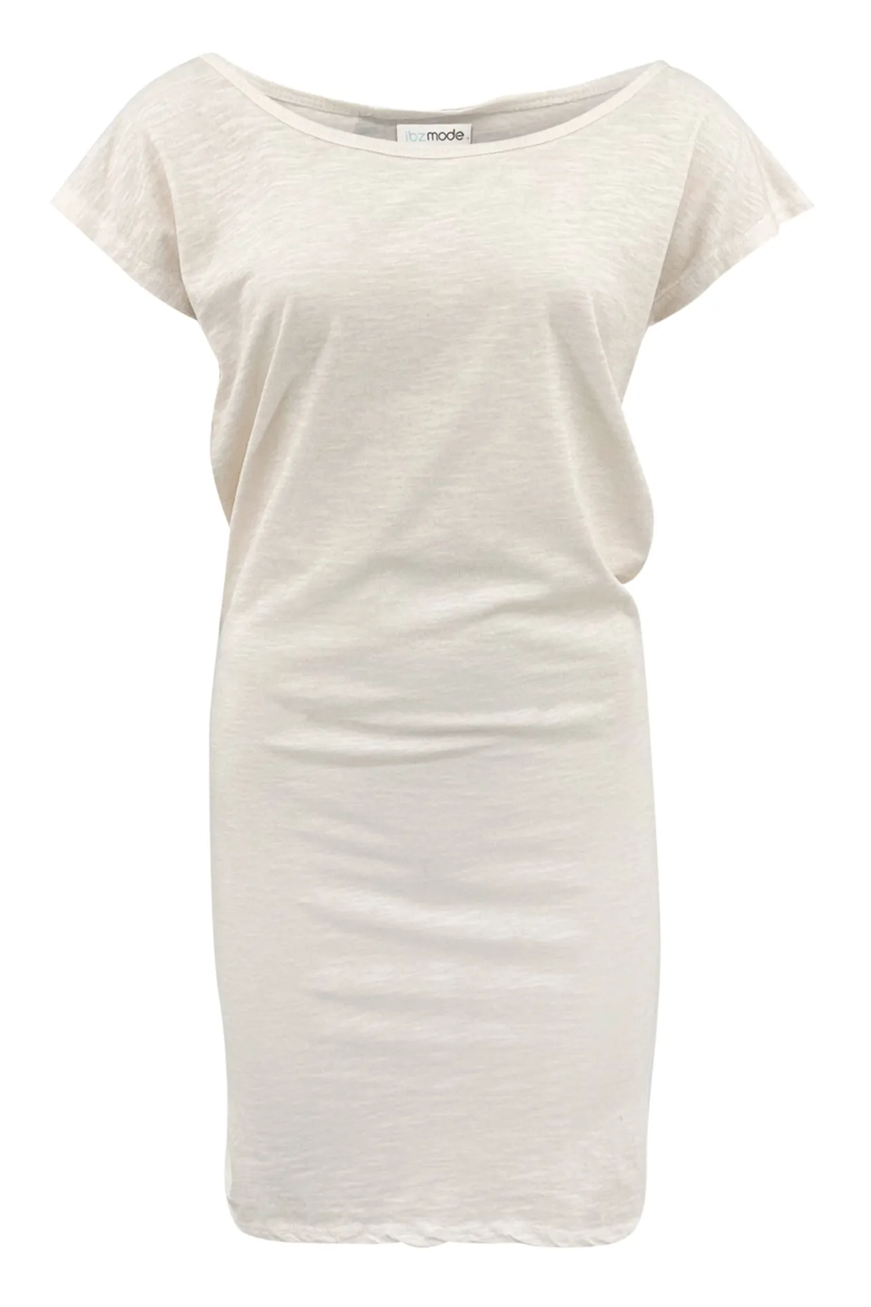 Short dress Ecru