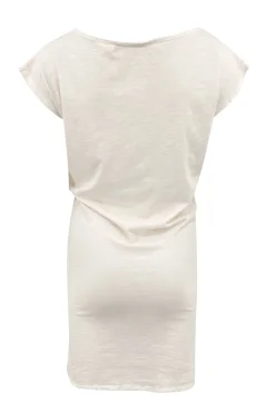 Short dress Ecru