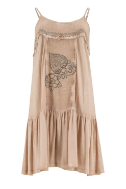 Short Dress Mila Jersey Sand