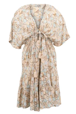 Short Dress Mio Flower Sand