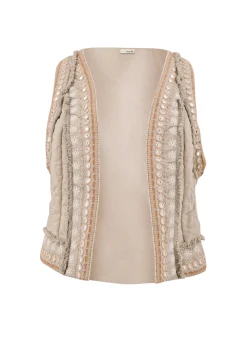 Short Gilet Sierra Riqueza Light Taupe