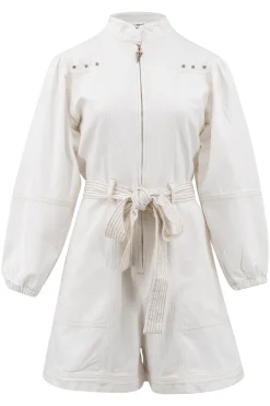 Short Jumpsuit Iska Off White