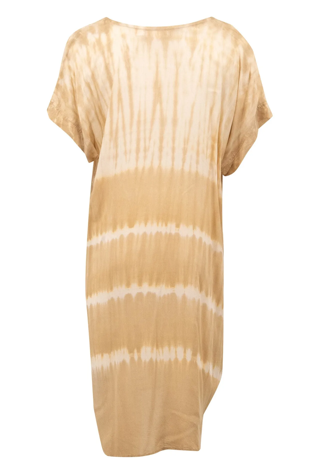 Short Kaftan Noa Tie Dye Sand/Beige