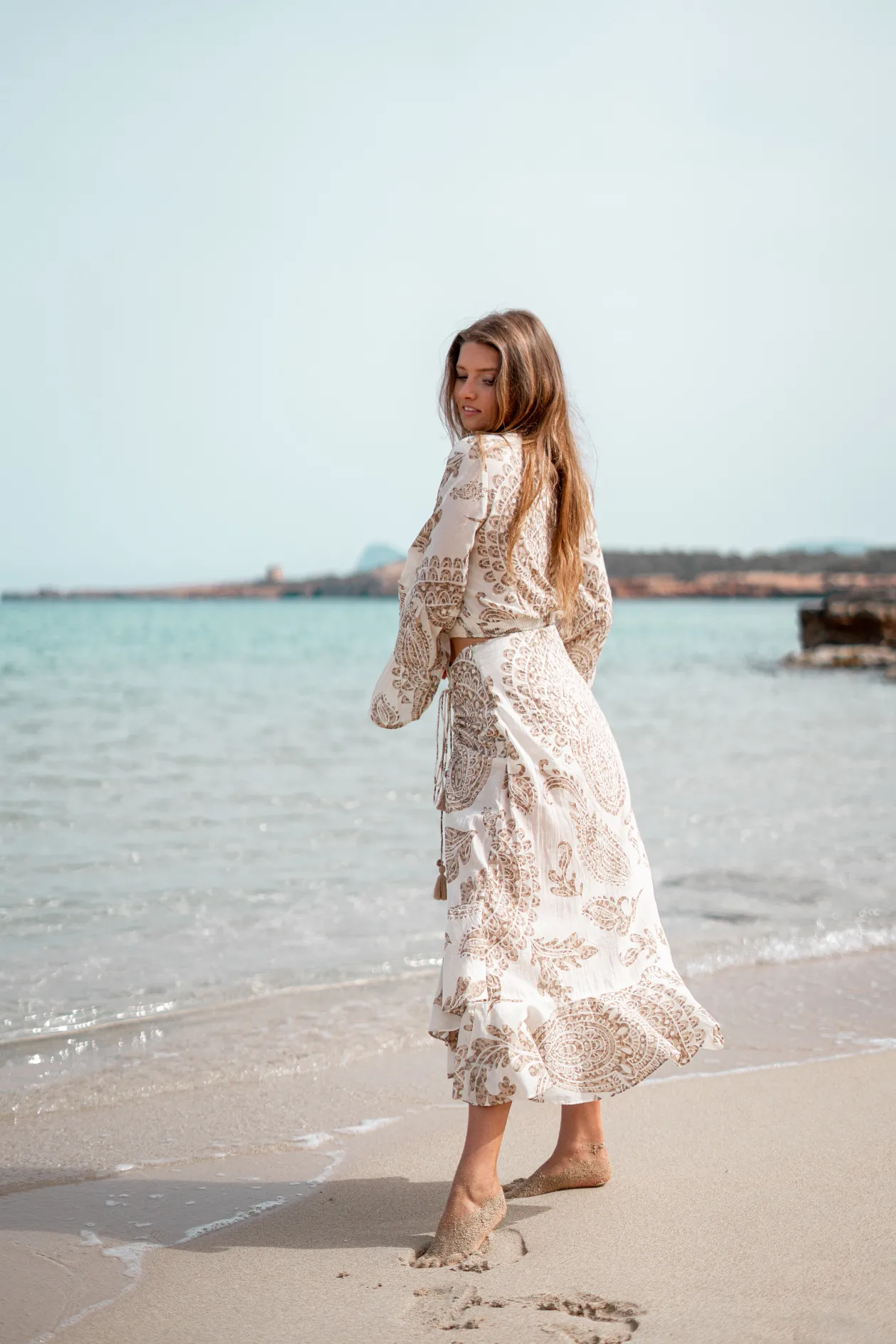 Skirt Adella Taupe