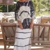 Skirt Cami Black Tie Dye