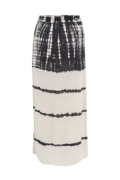 Skirt Cami Black Tie Dye
