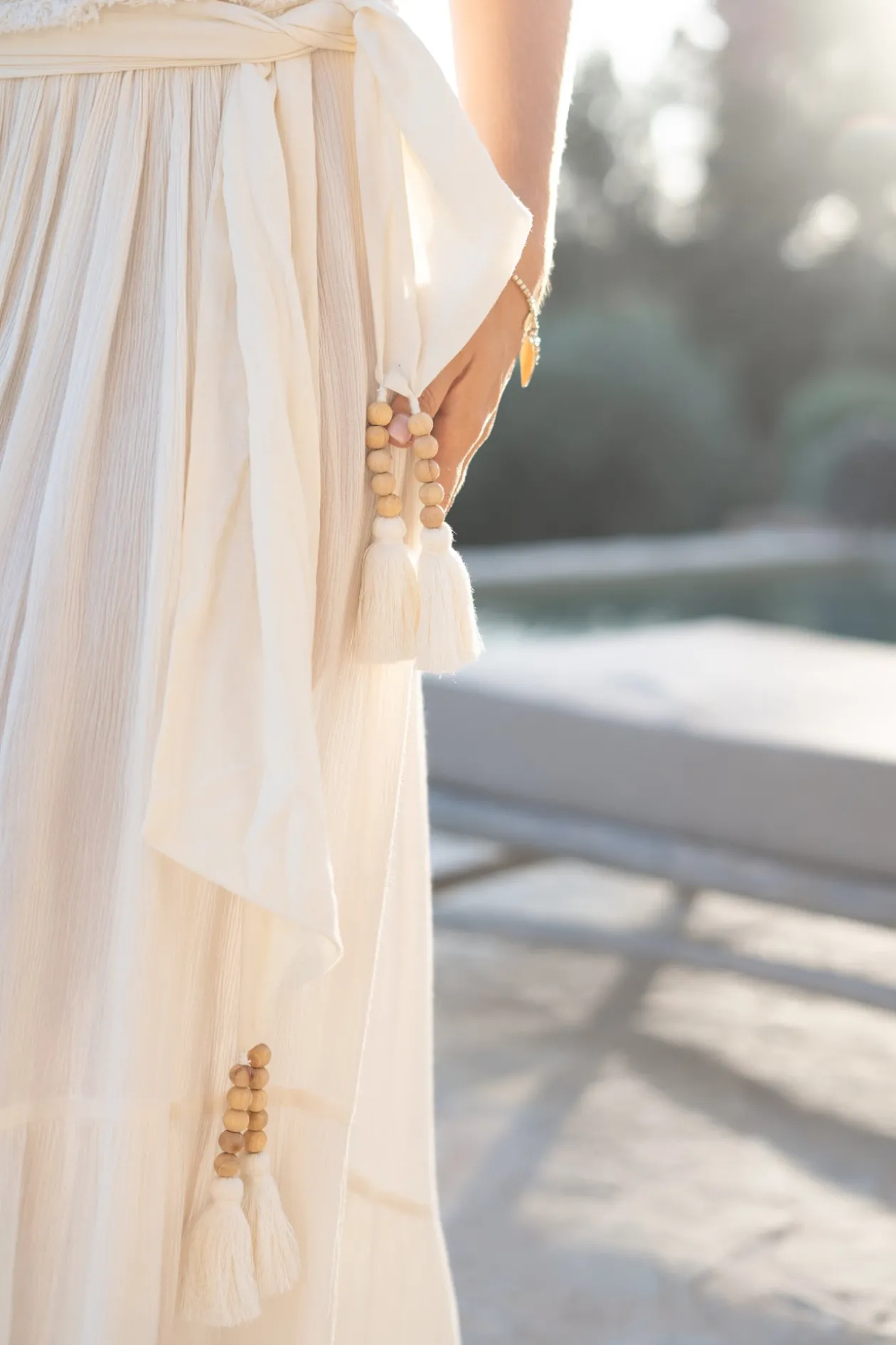 Skirt Santi Paisley Ivory