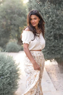 Skirt Santi Paisley Sand