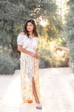 Skirt Santi Paisley Sand