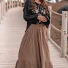 Skirt Santi Taupe