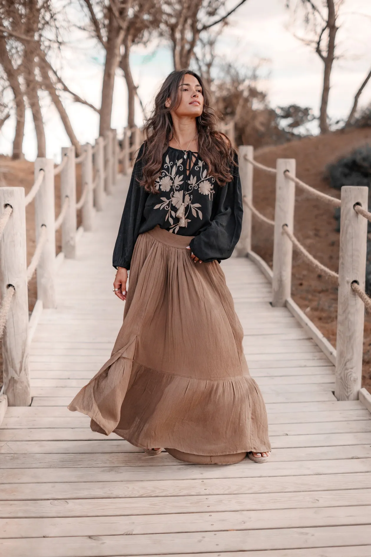 Skirt Santi Taupe