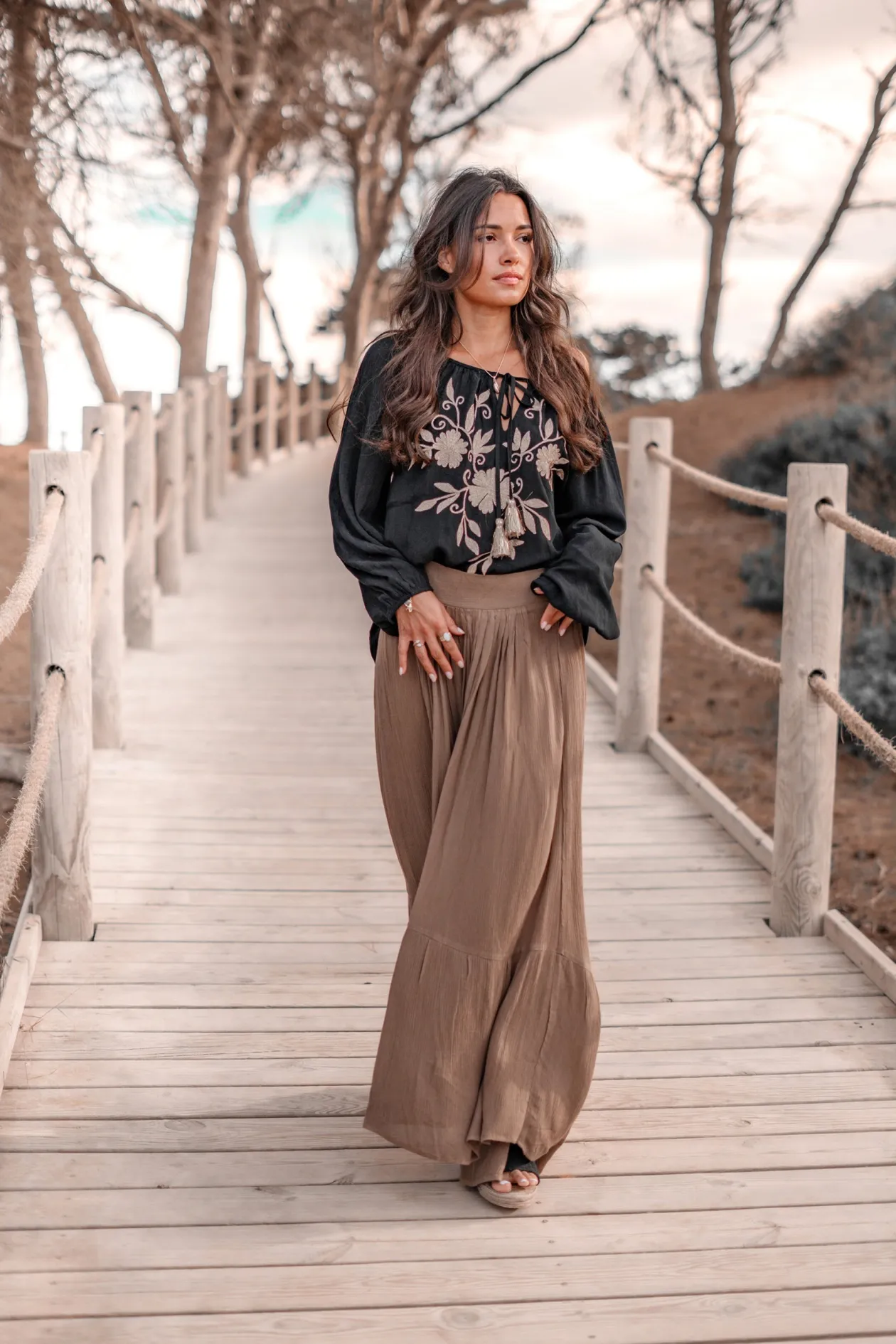 Skirt Santi Taupe