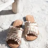 Slipper Inessa Leopard/stripe