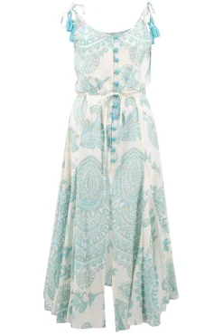 Strap Dress Adella Aqua