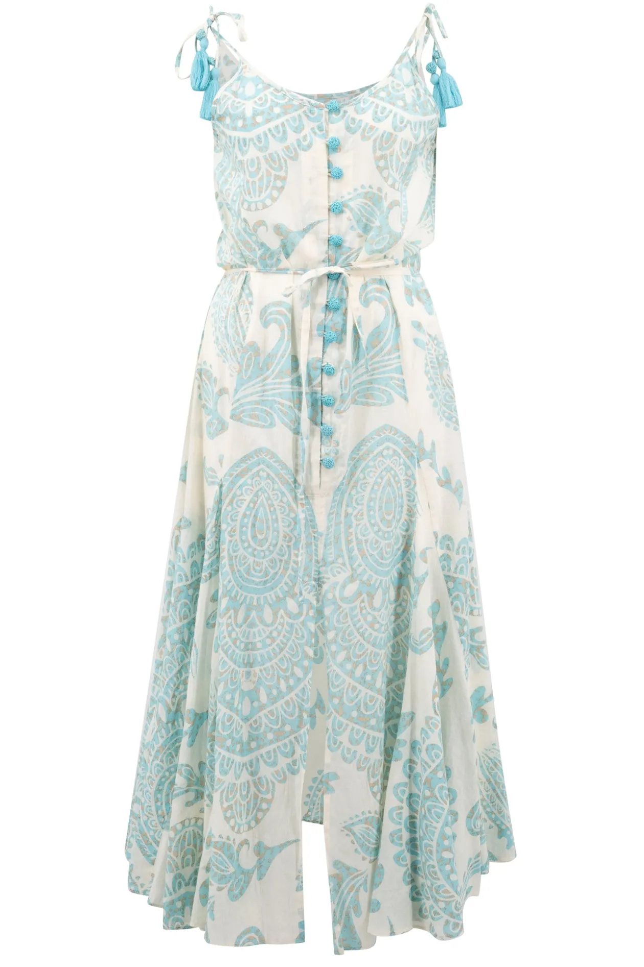 Strap Dress Adella Aqua