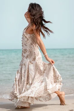 Strap Dress Adella Taupe