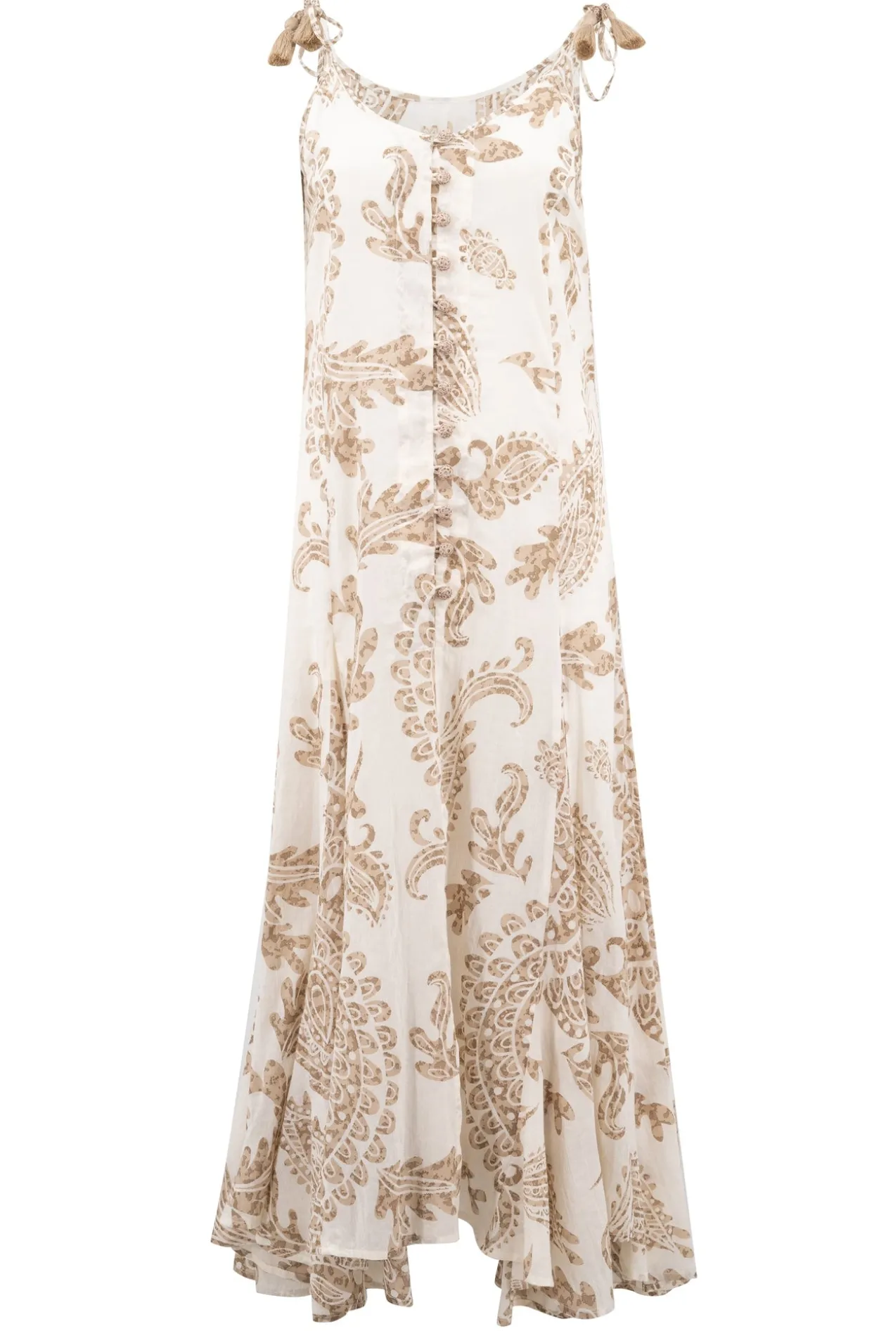 Strap Dress Adella Taupe