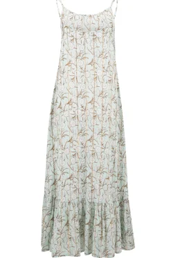Strap Dress Madia Flower Mint
