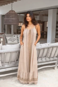 Strap Dress Royal Scorva Sand