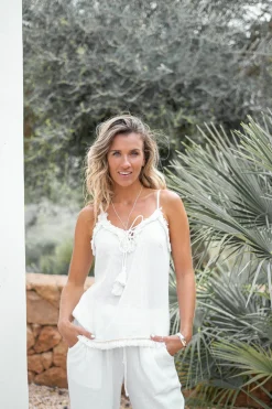Strap Top Dalia White