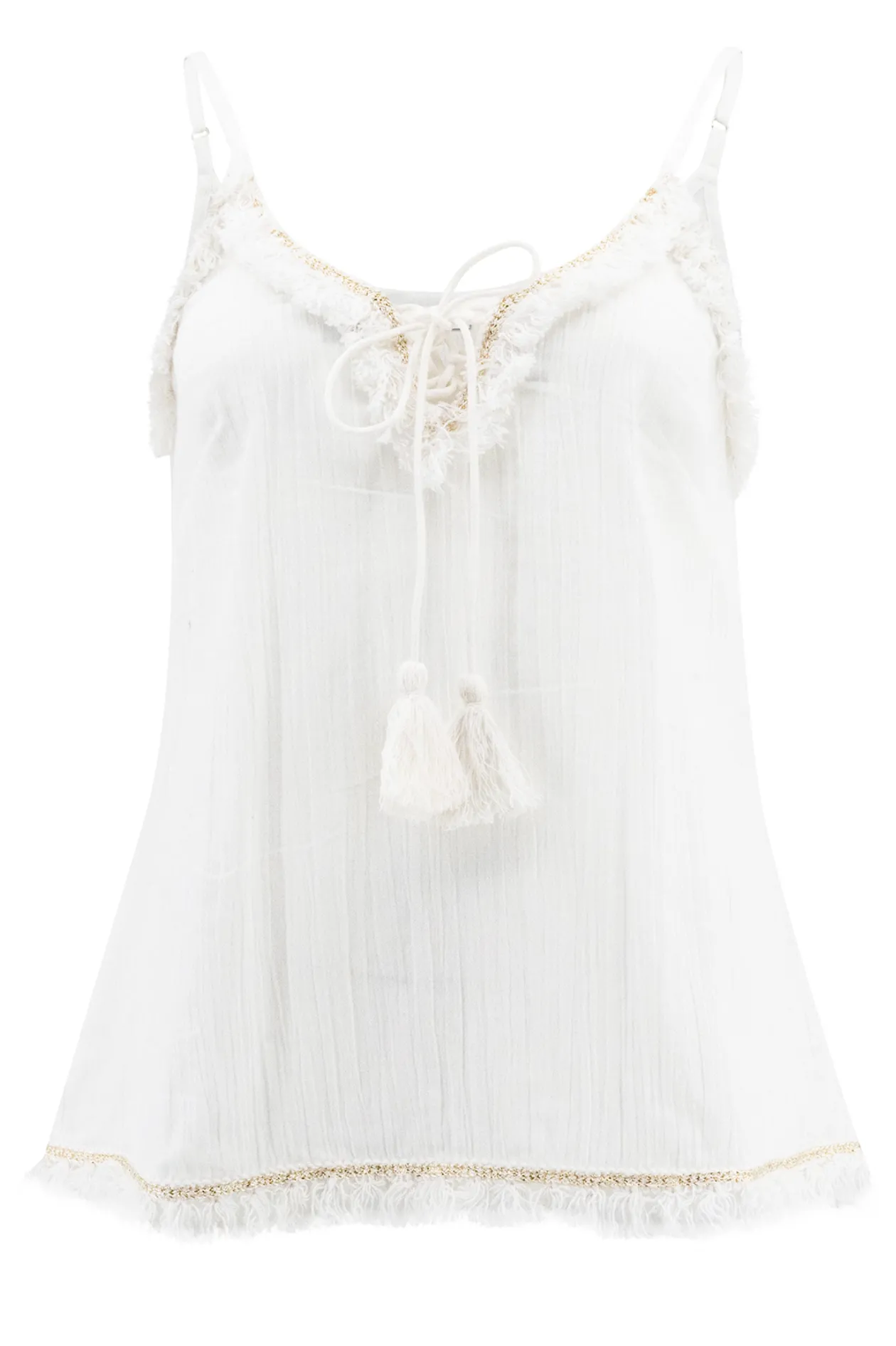 Strap Top Dalia White