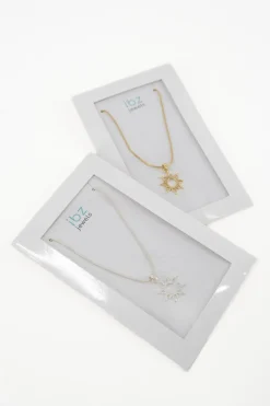 Sun Necklace Gold