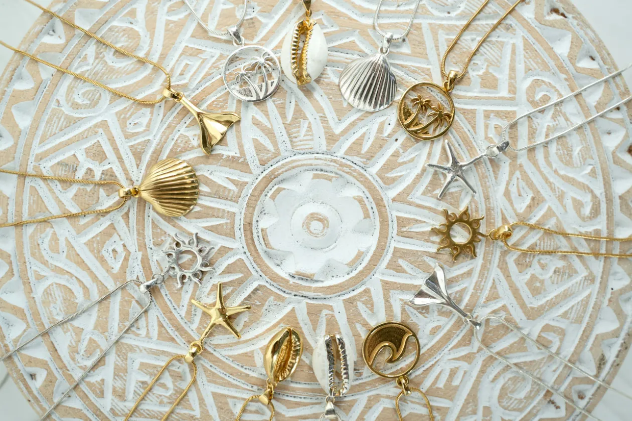 Sun Necklace Gold