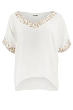 Top Emilia Scorva White