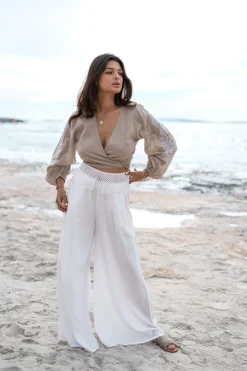 Top Sergio Cuenca Light Taupe