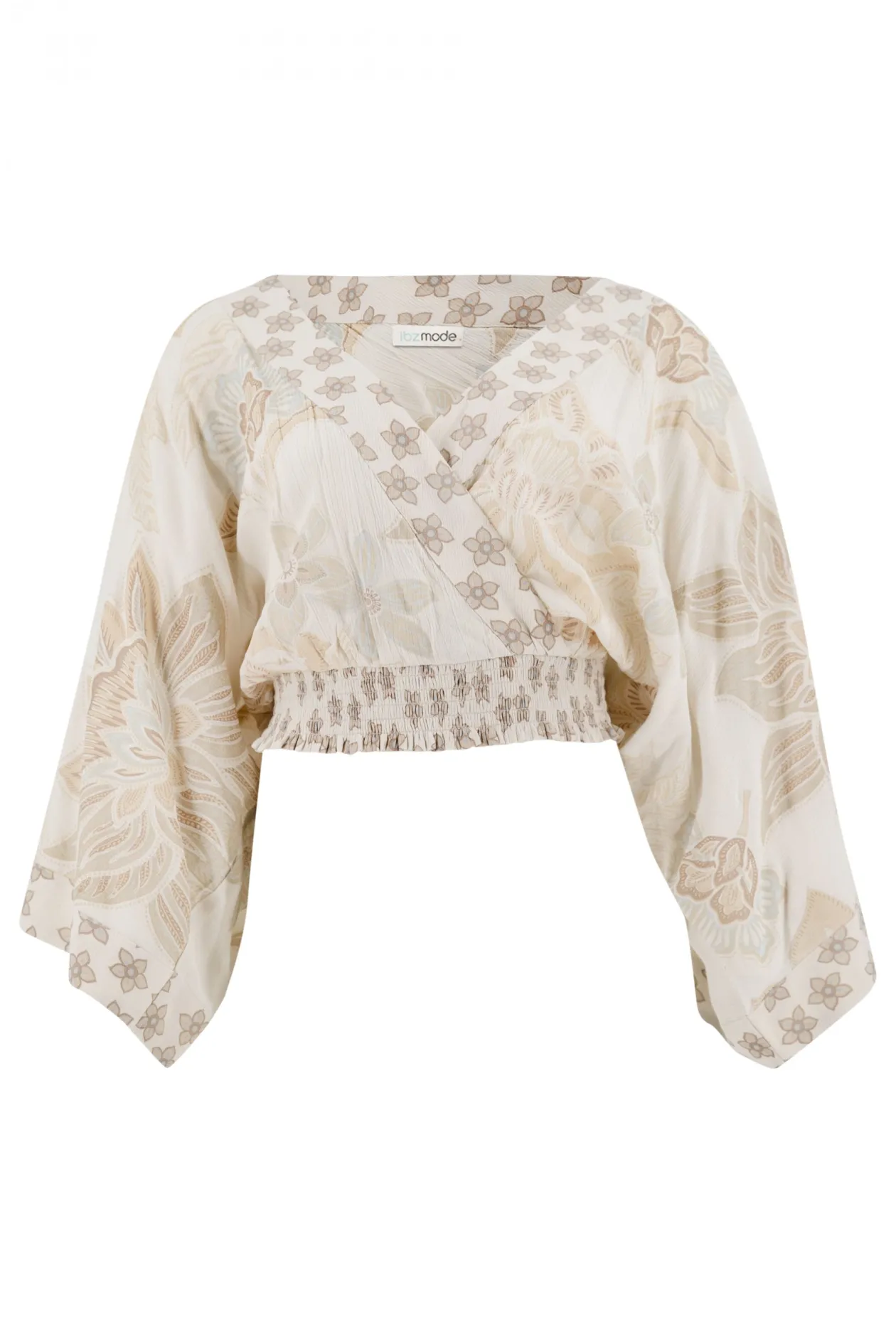 Top Zoia Flower Ivory