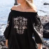 Tunic Elena Bordado Black