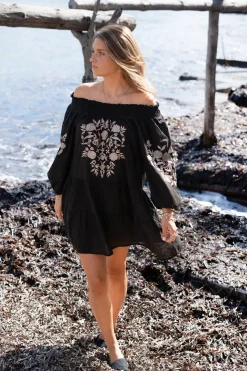 Tunic Elena Bordado Black