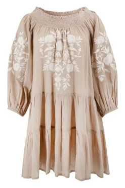 Tunic Elena Bordado Light Taupe