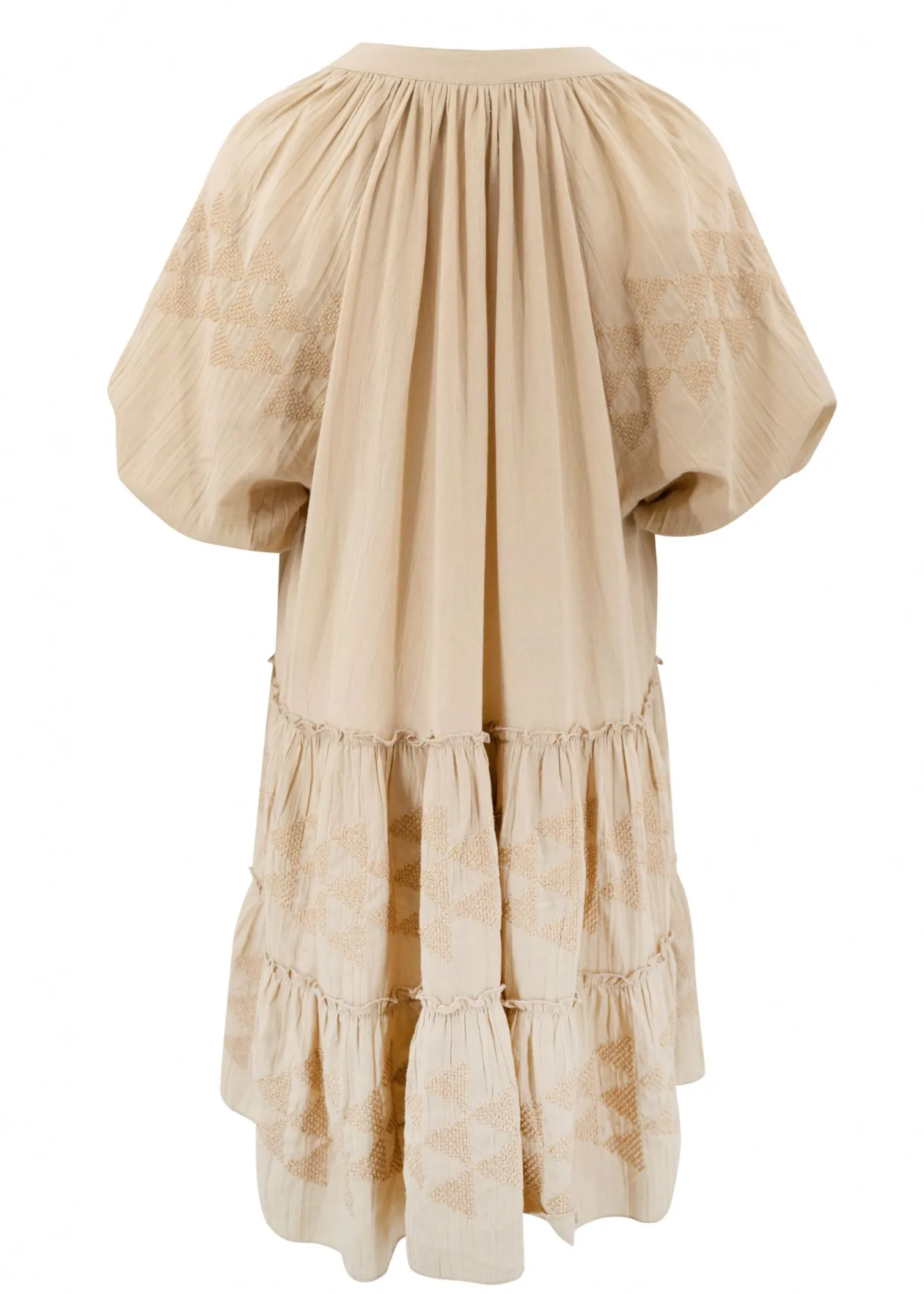 Tunic Ida Cuadros Sand
