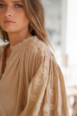 Tunic Ida Flores Light taupe